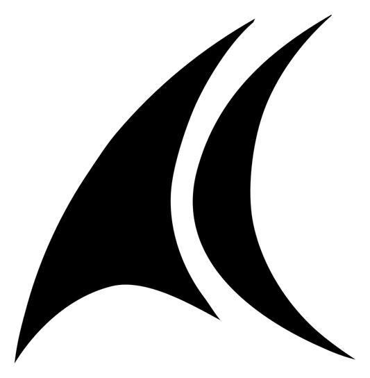 Fluid Curved Twin Sails Sailing Mark