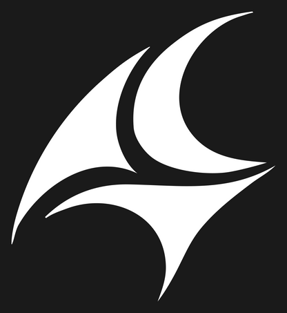 Ship Sails Logo #1a1a1a/#ffffff