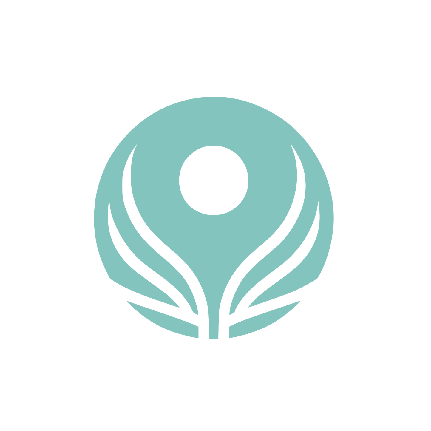 Winged Halo Logo #83C5BE