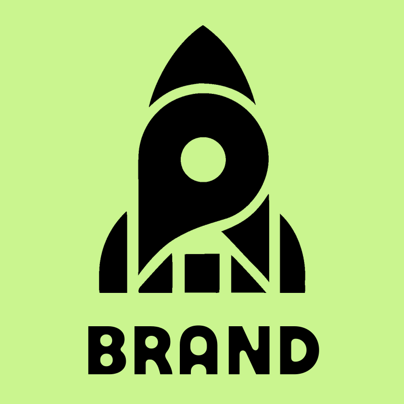 Layered Overlap Bold Rocket Porthole Mark preview