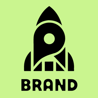 Layered Overlap Bold Rocket Porthole Mark preview