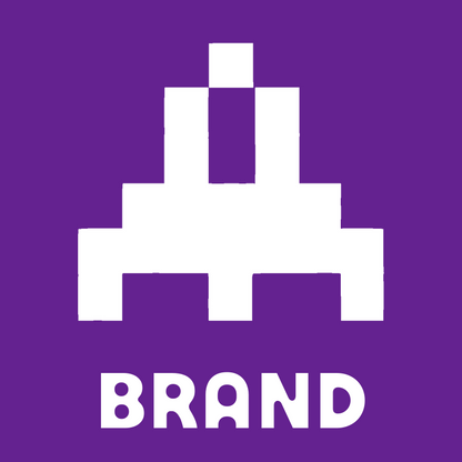 8-Bit Pixel Blocky Locomotive Front Crest preview