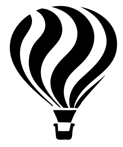 Flowing Wave Panel Balloon Adventure Emblem