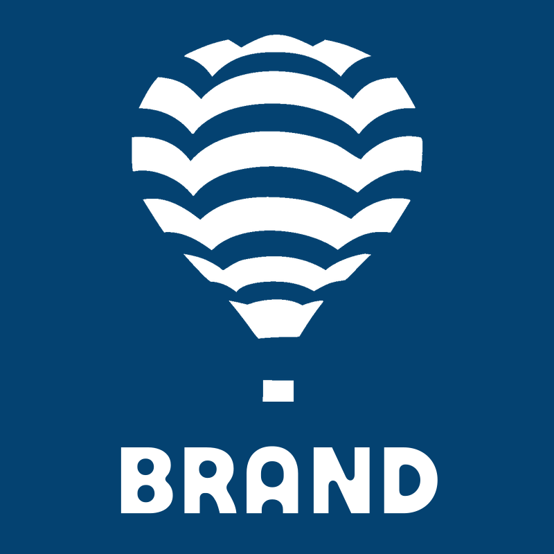 Scalloped Chevron Balloon Ascent Crest preview