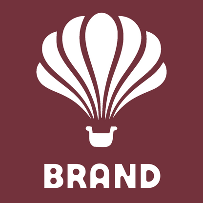 Bold Radiating Panel Balloon Basket Mark preview
