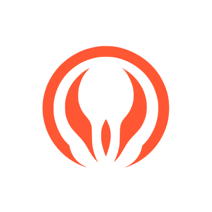 Halo Ring Logo #FF5733