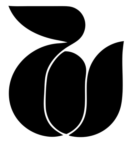 Monoline Cat Curl Icon