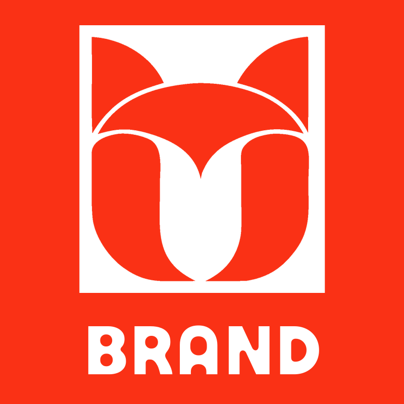 Bold Negative Space Cat Tulip Mark preview