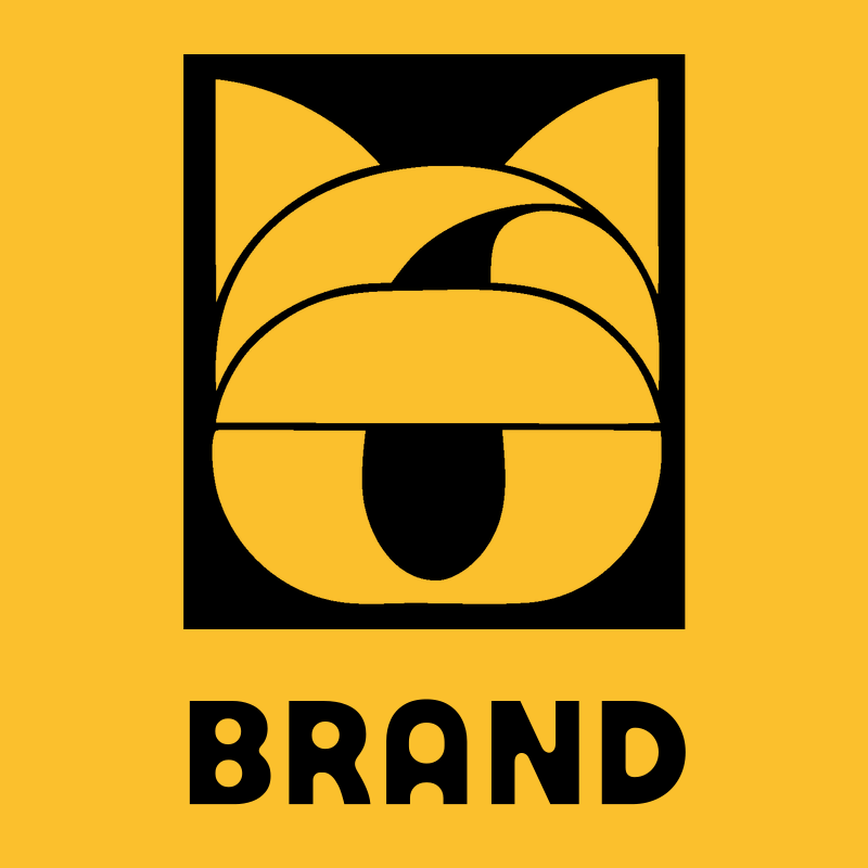 Bold Flat-Stacked Cat Tongue Icon preview