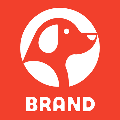 Negative Space Hound Circle Badge preview