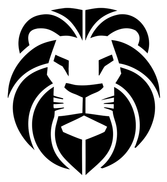 Brutalist Heavy Mane Frontal Lion Crest