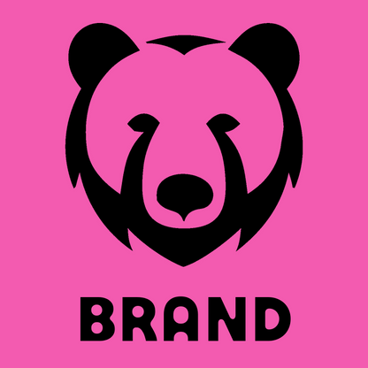 Bold Brushstroke Grizzly Face Mark preview