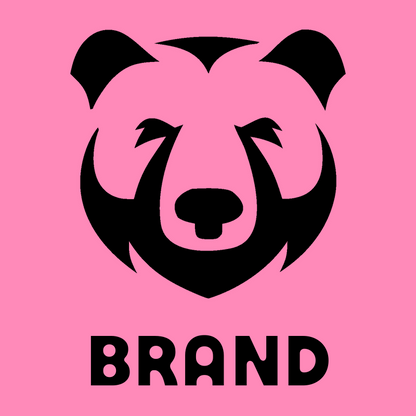 Bold Ink Grizzly Face Front Mark preview