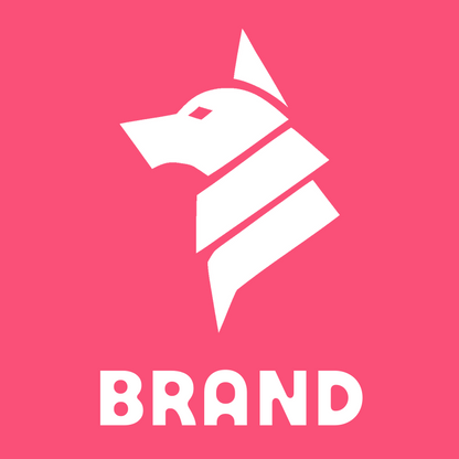 Sliced Overlap Side-Profile Wolf Head Mark preview