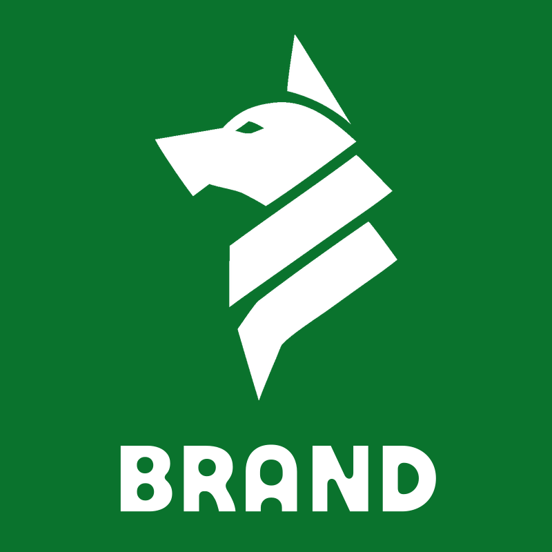 Sliced Layered Wolf Head Side Mark preview