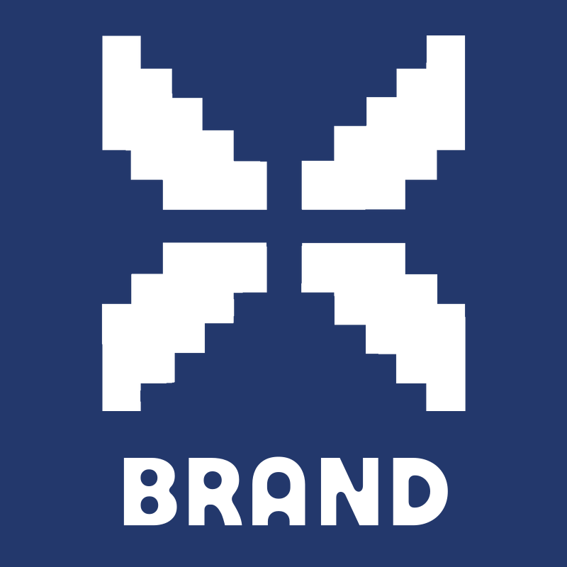 Pixel Art Spread Wing Fox Mark preview