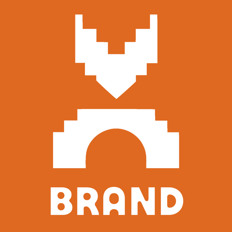 8-Bit Pixel Fox Mask Crest preview