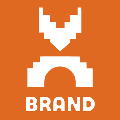 8-Bit Pixel Fox Mask Crest preview