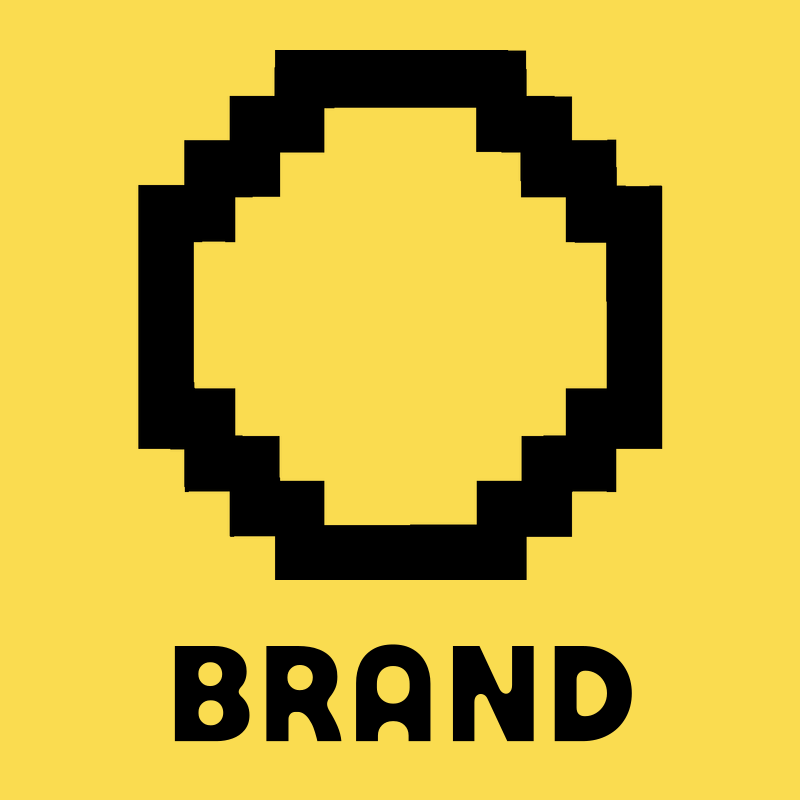 Pixel Art Circle Ring Fox Badge preview