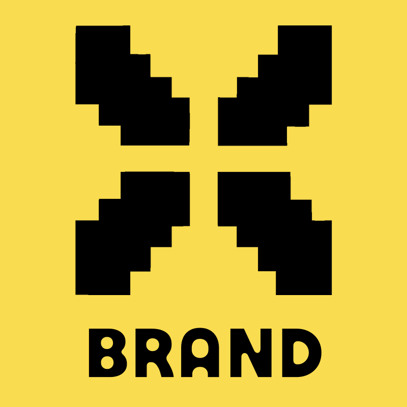 Pixel Art Blocky Fox Wings Mark preview