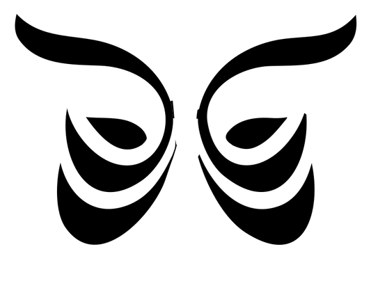 Owl Eye Butterfly Symbol