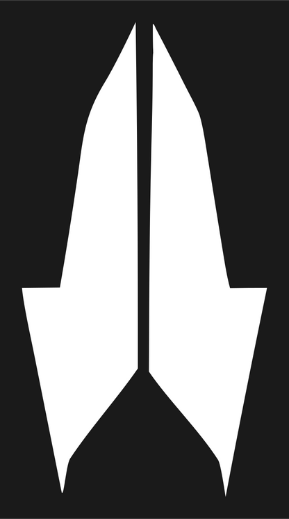 Praying Hands Arrow Icon #1a1a1a/#ffffff