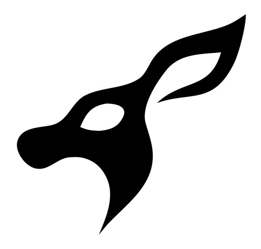 Hand-Drawn Stag Duo Emblem