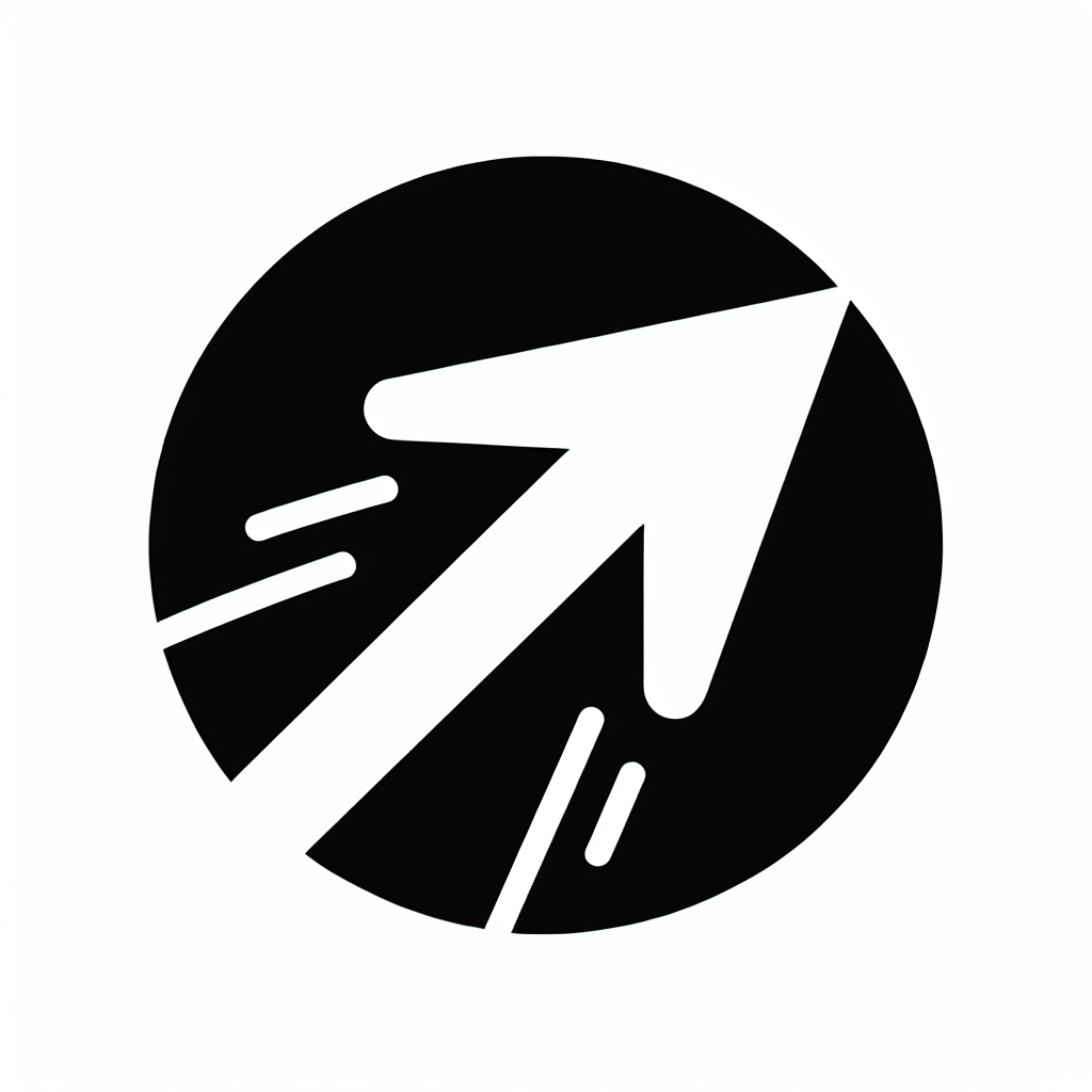 Abstract Cursor Logo