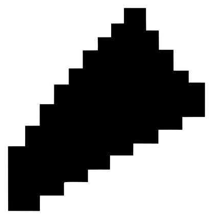 Pixel X Blade Icon