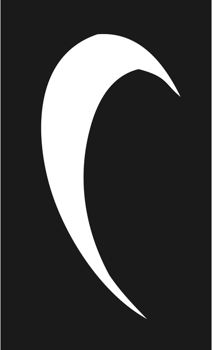 Flame Wing Butterfly Crest #1a1a1a/#ffffff
