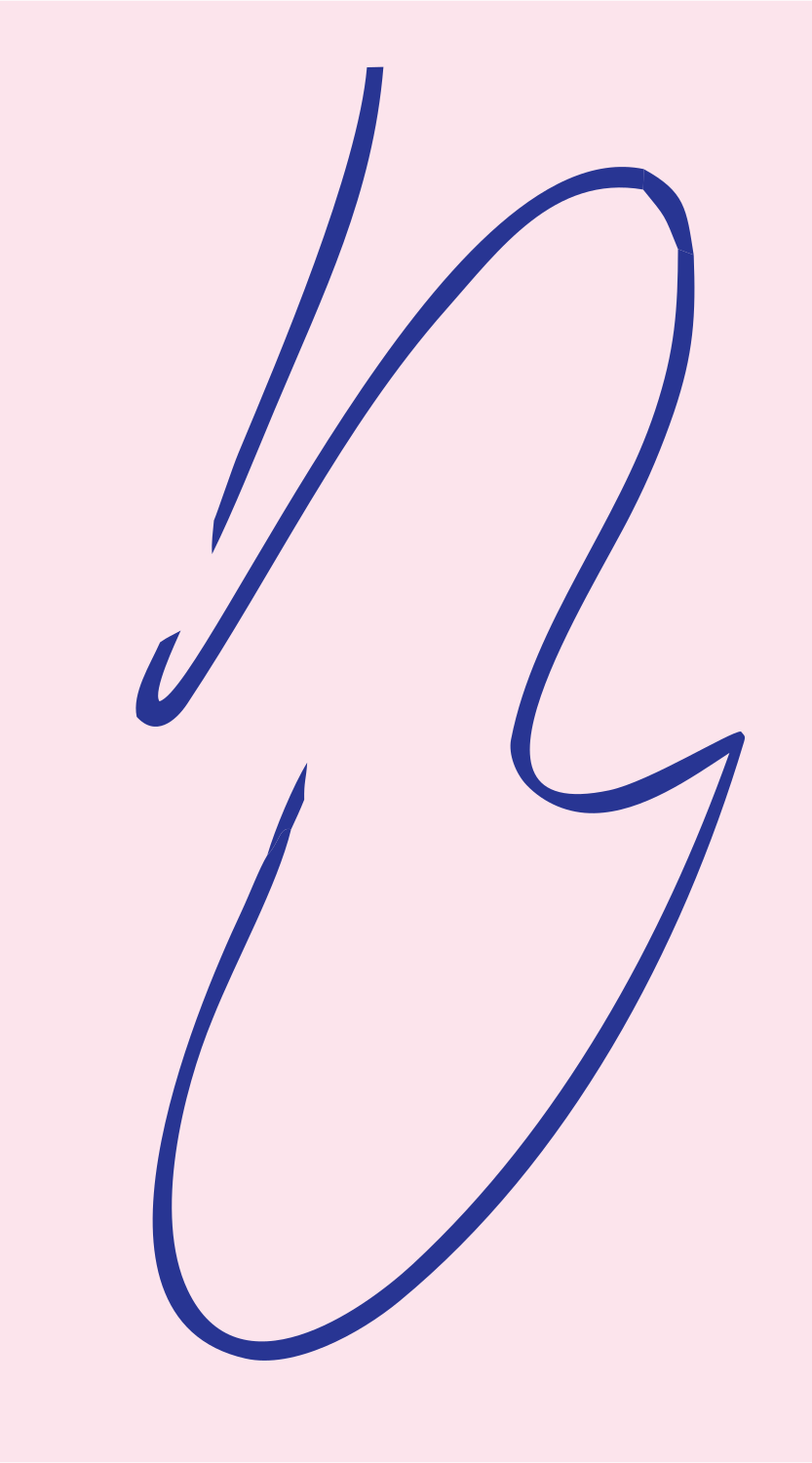 Om Symbol Lightning Mark #fce4ec/#283593