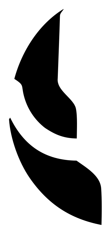 Spiral Claw Negative Space Mark