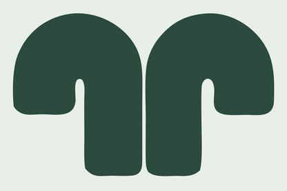Heart in Hand Symbol #e8efe9/#2d4a3e