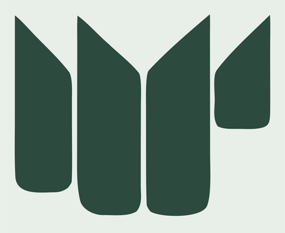 Cupped Hands Heart Icon #e8efe9/#2d4a3e