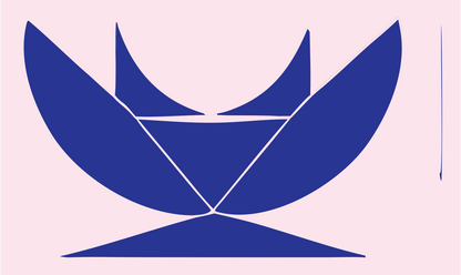 Octagon Star Tarot Icon #fce4ec/#283593