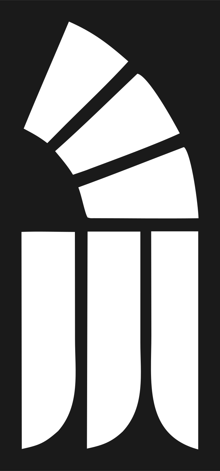 Arched Rainbow Pillar Crest #1a1a1a/#ffffff