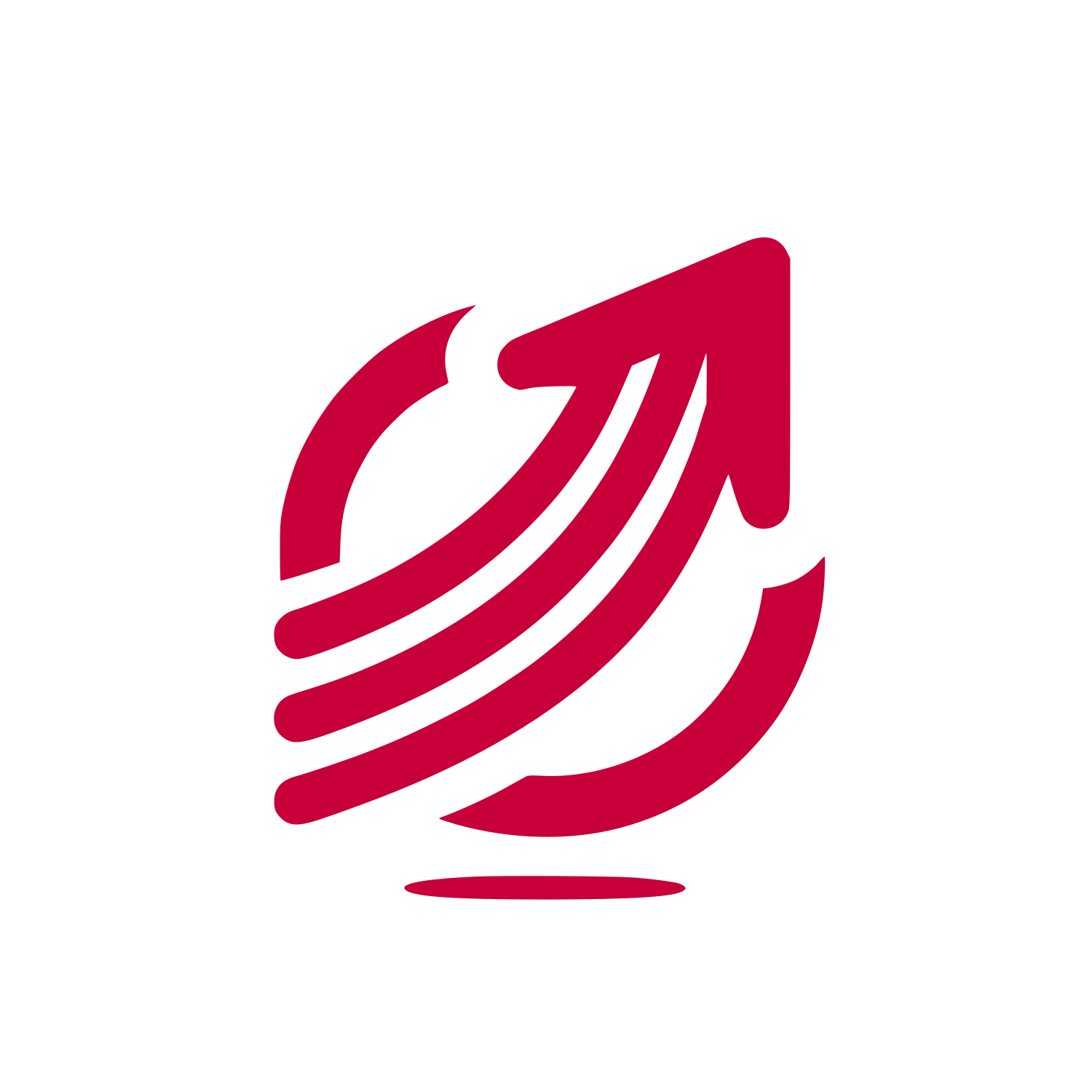 Wing Arrow Logo #C70039