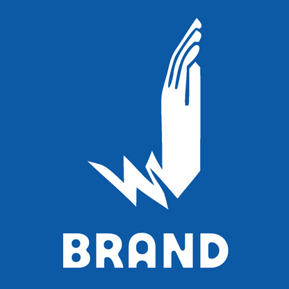 Praying Hands Monoline Crest preview
