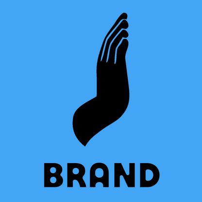 Cupped Hands Silhouette Icon preview