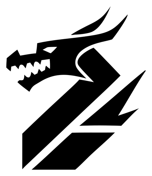 Geometric Dragon Head Mark