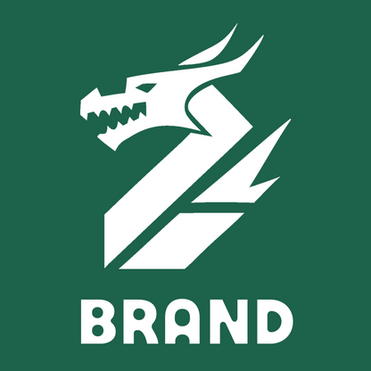 Bold Geometric Fierce Dragon Head Mark preview