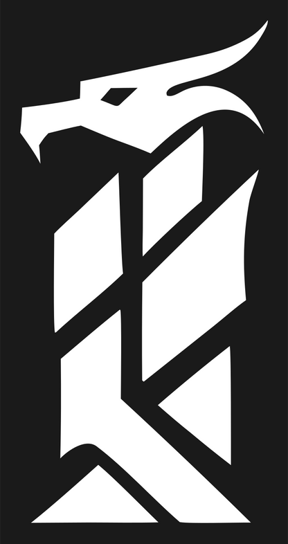 Dragon Tower Crest #1a1a1a/#ffffff