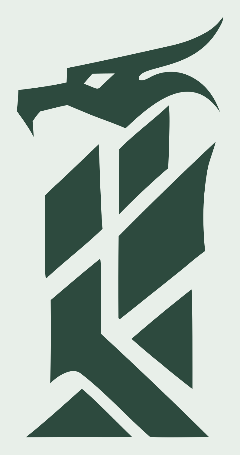 Dragon Tower Crest #e8efe9/#2d4a3e