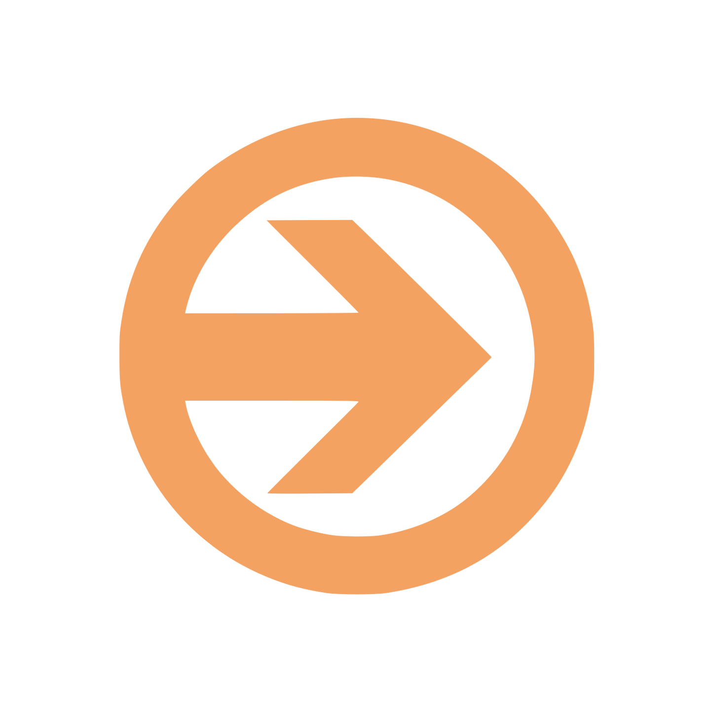 Arrow Logo #F4A261