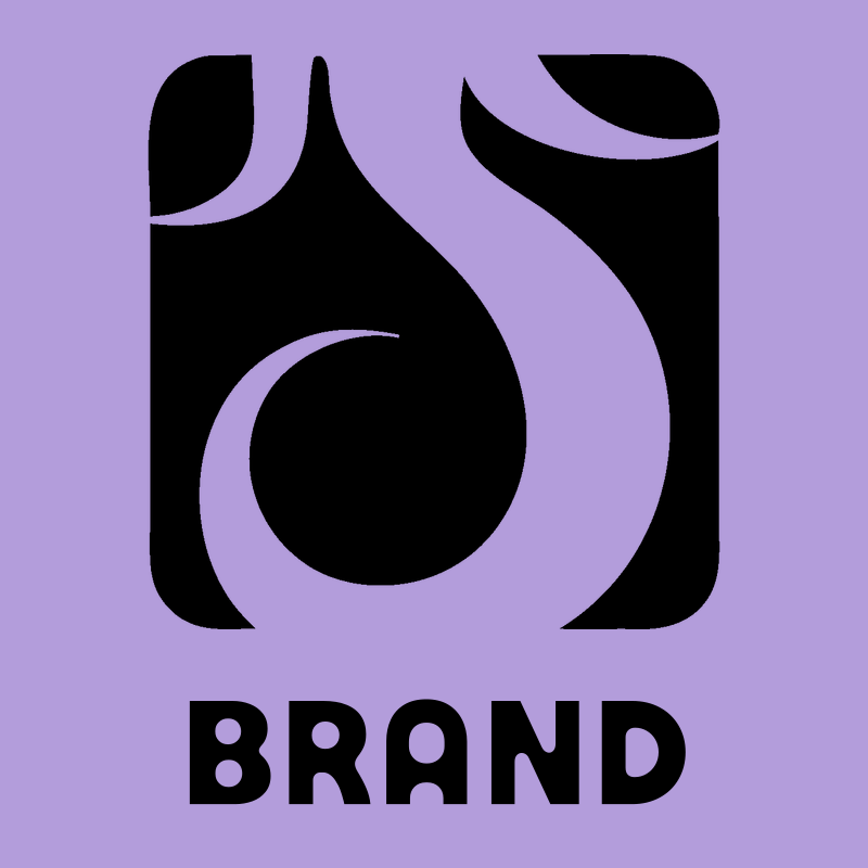 Negative Space Swirling Mermaid Tail Crest preview