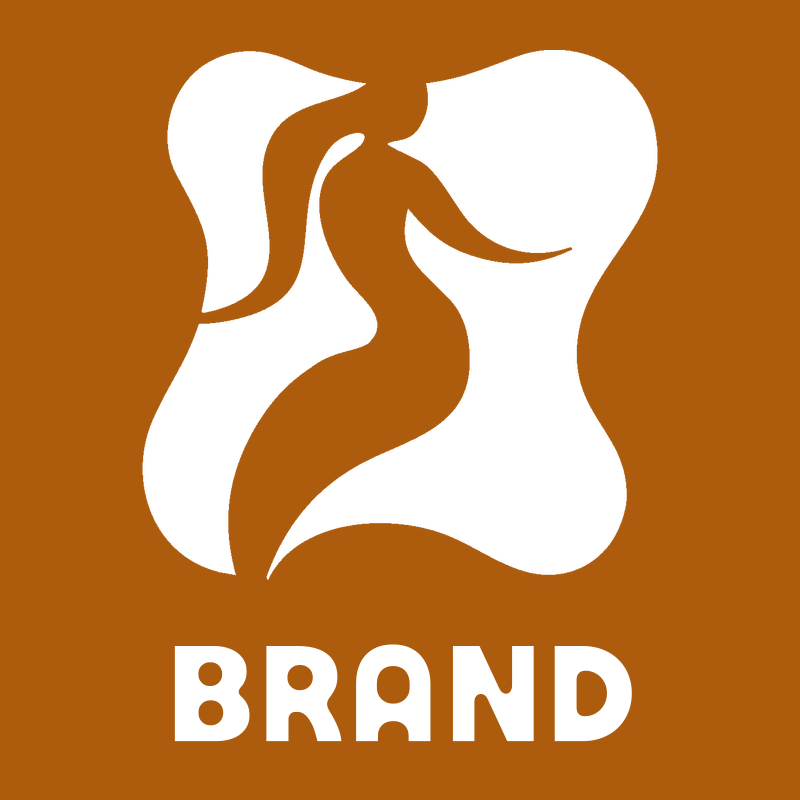 Negative Space Fluid Mermaid Figure Emblem preview