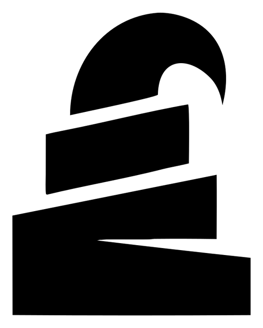 Brutalist Stacked Slab Wizard Hat Mark