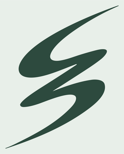 Fluid Swoosh Double Strike Energy Emblem #e8efe9/#2d4a3e