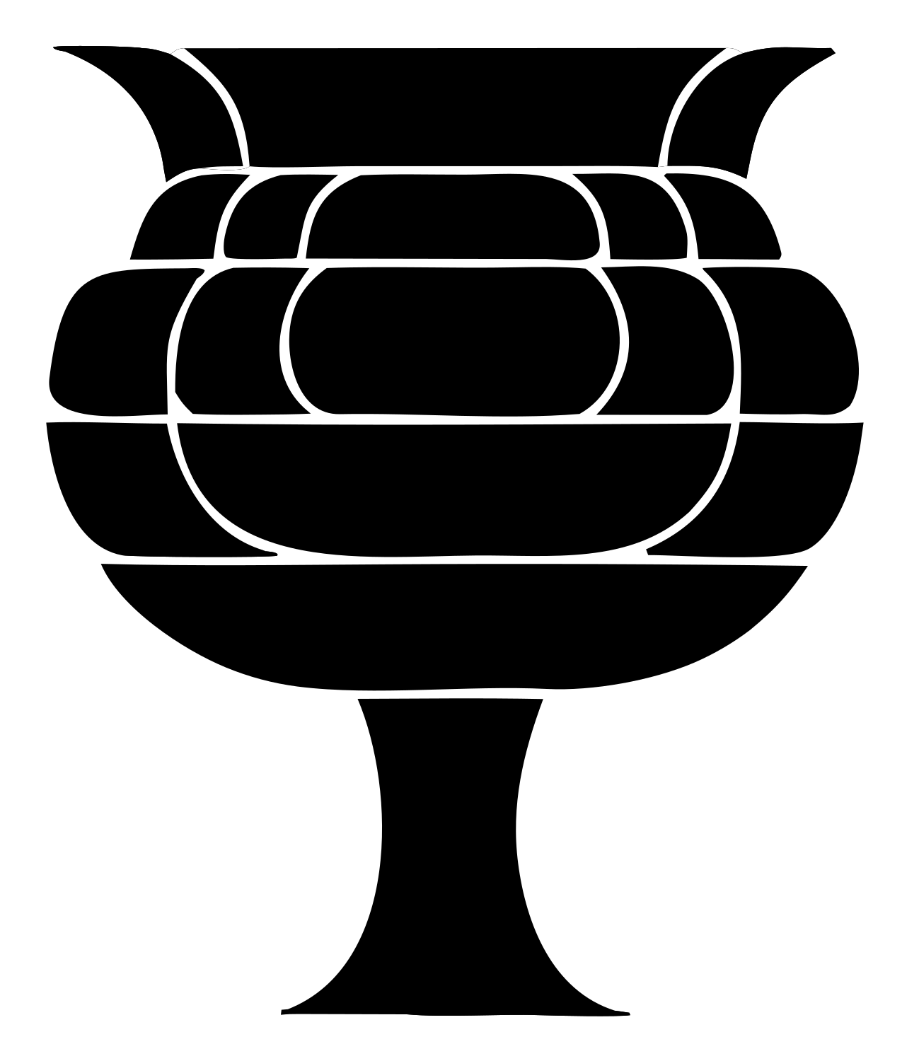 Cauldron Logo Mark #ffffff/#000000