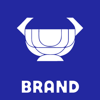 Layered Overlap Segmented Bowl Cauldron Badge preview